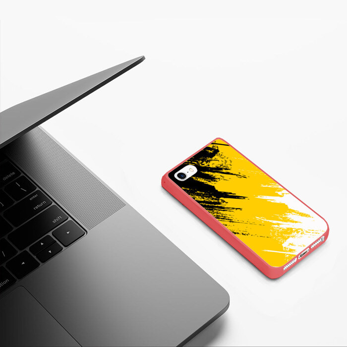 Чехол для iPhone 5/5S матовый Имперский флаг России фото