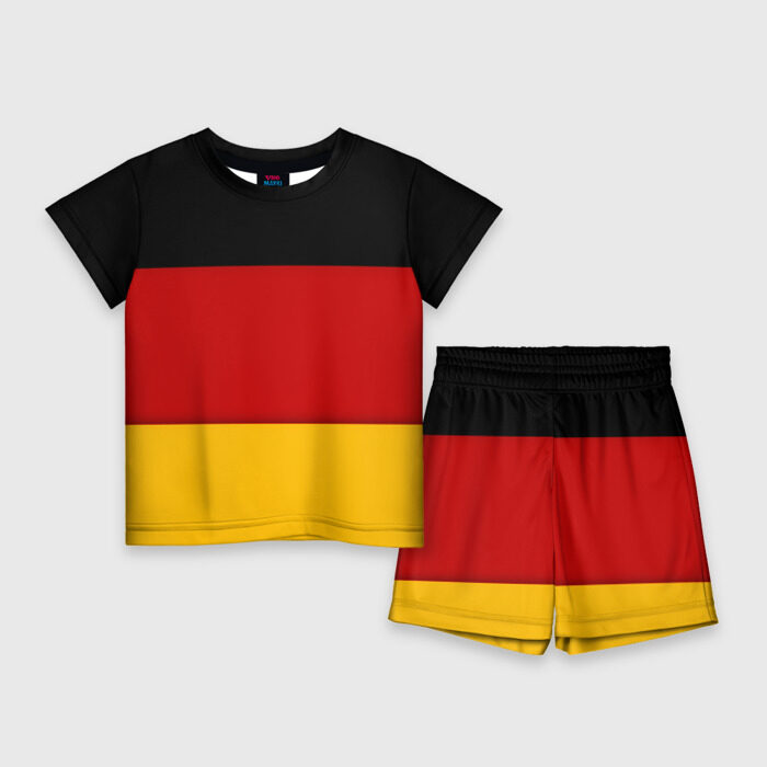 Детский костюм с шортами 3D Германия фото