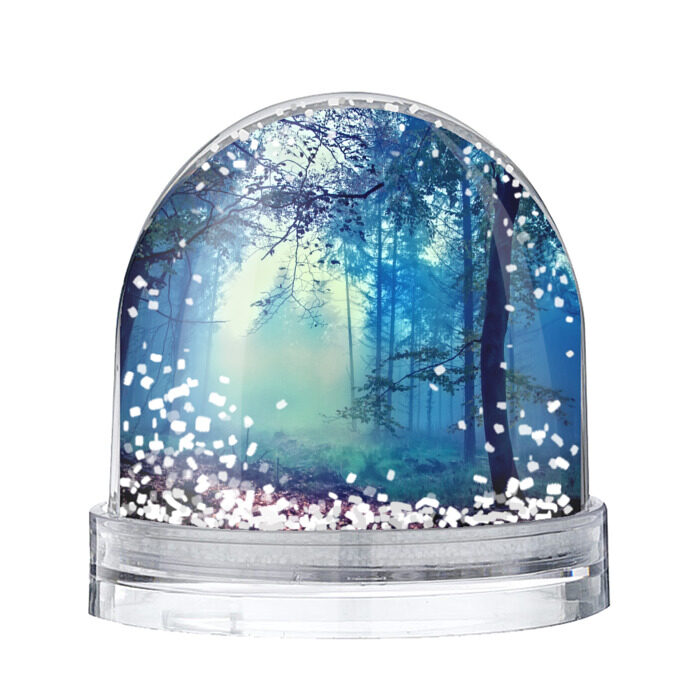 Снежный шар Лес фото