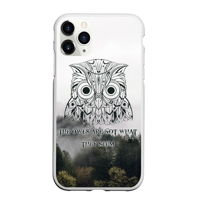 Чехол для iPhone 11 Pro матовый Twin Peaks фото