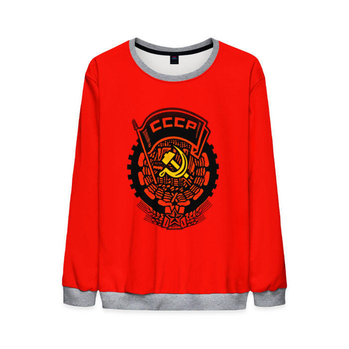 Мужской свитшот 3D СССР фото