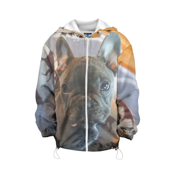 Детская куртка 3D Мопс фото