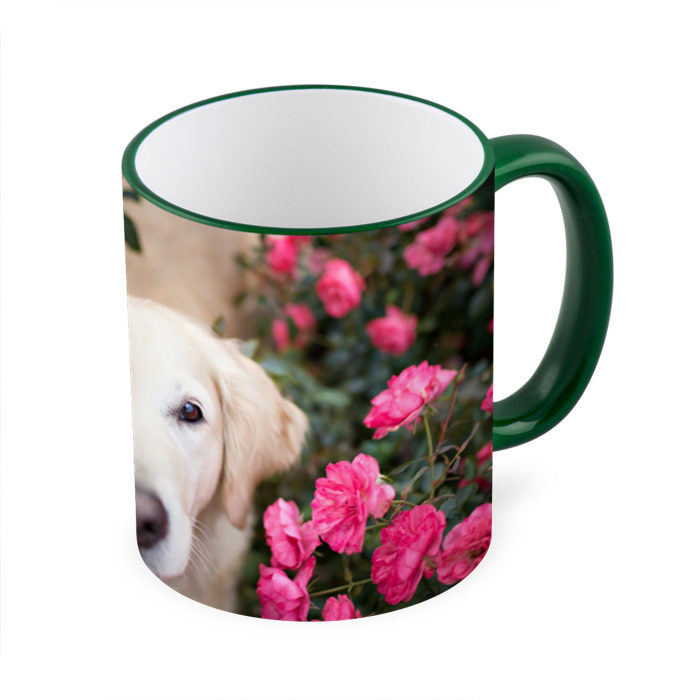 Кружка 3D Цветочный фото