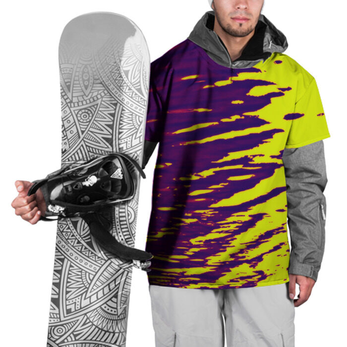 Накидка на куртку 3D Необычная абстракция фото
