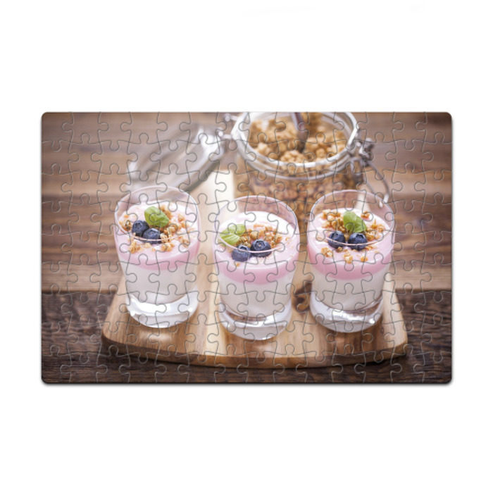 Пазл магнитный 126 элементов Молочный десерт фото