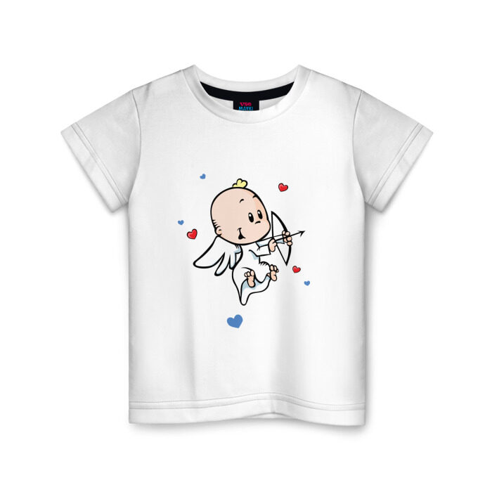 Детская футболка хлопок Ангелок фото