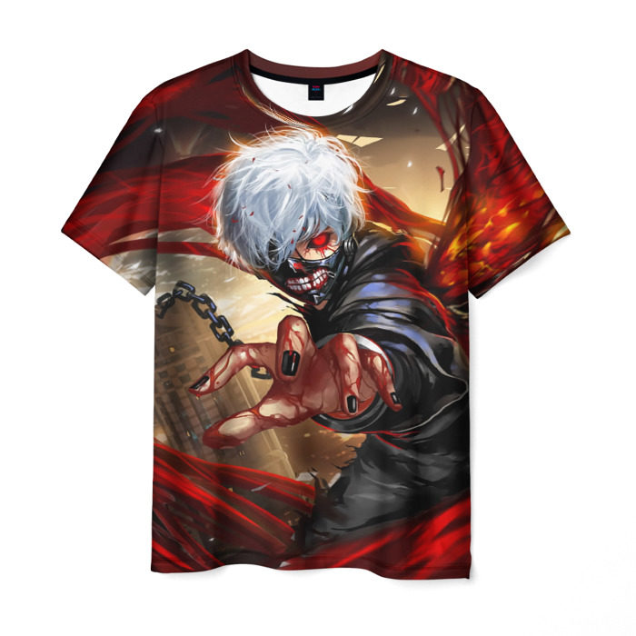 Мужская футболка 3D Blood фото