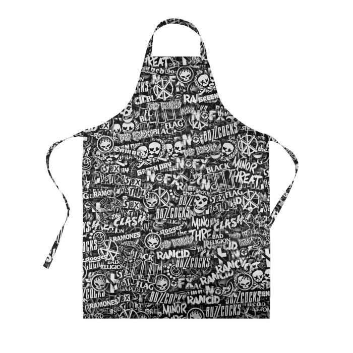 Фартук 3D Панк-рок. стикербомбинг фото