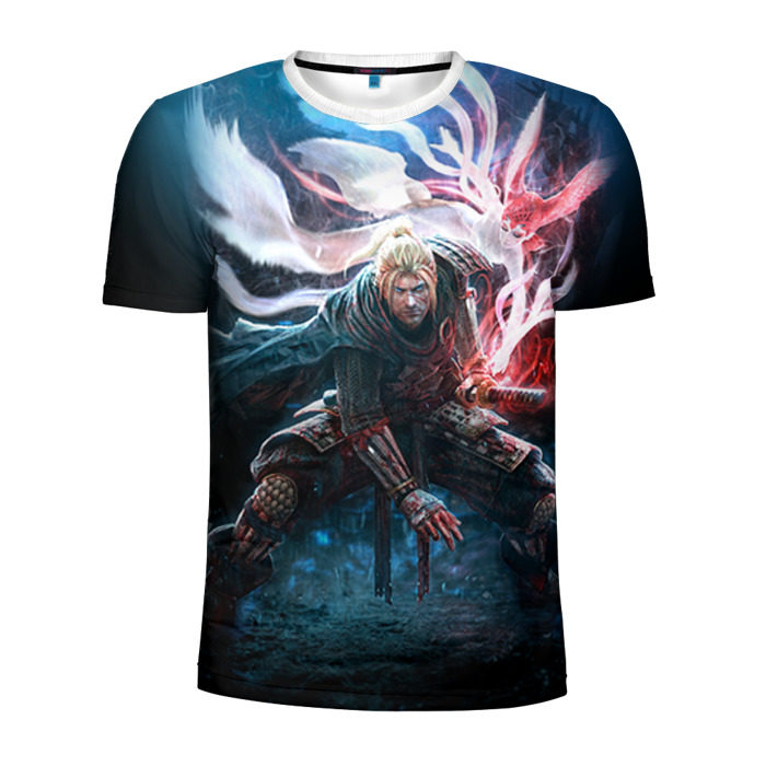 Мужская футболка 3D спортивная Ni-Oh 7 фото