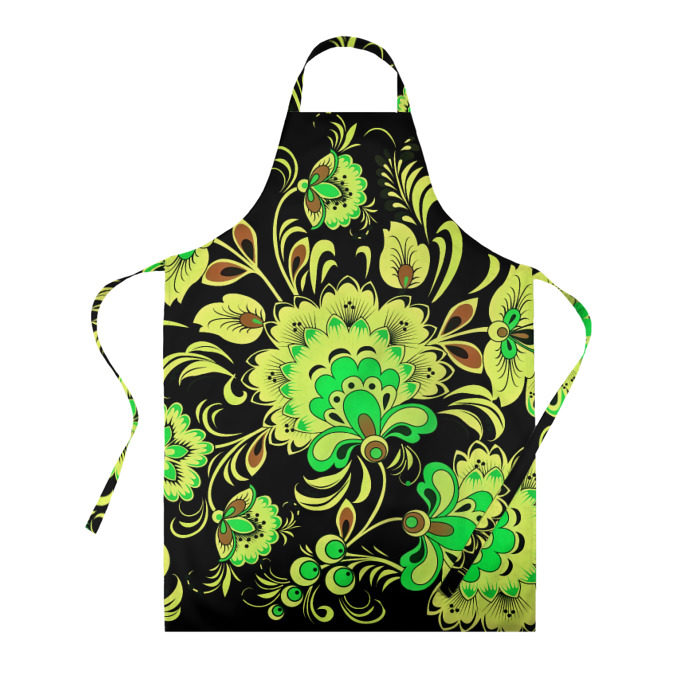 Фартук 3D Хохлома фото