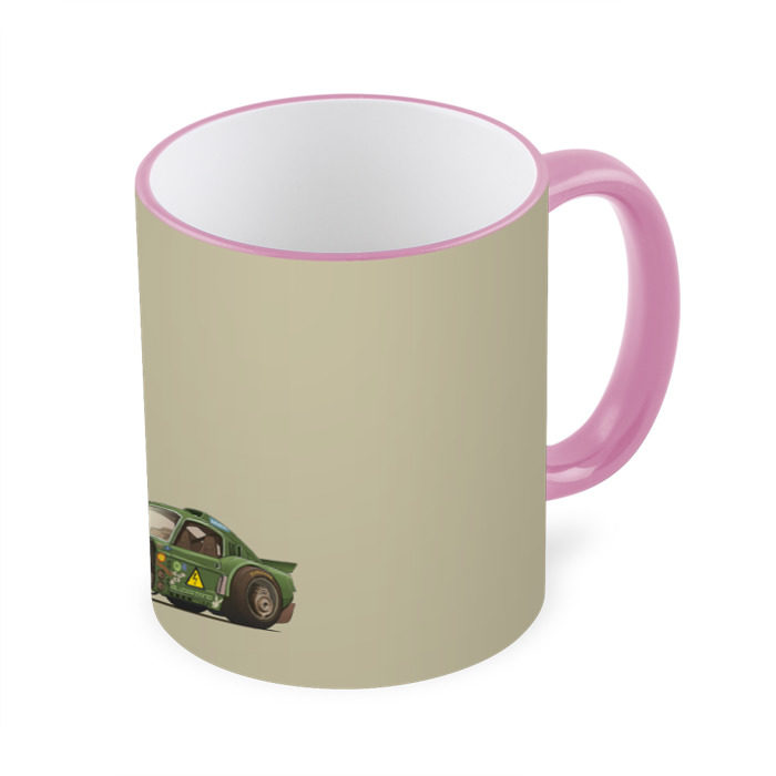 Кружка 3D Гонка фото