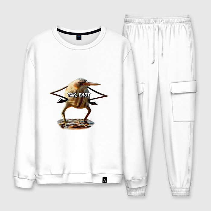 Мужской костюм хлопок Так блэт фото