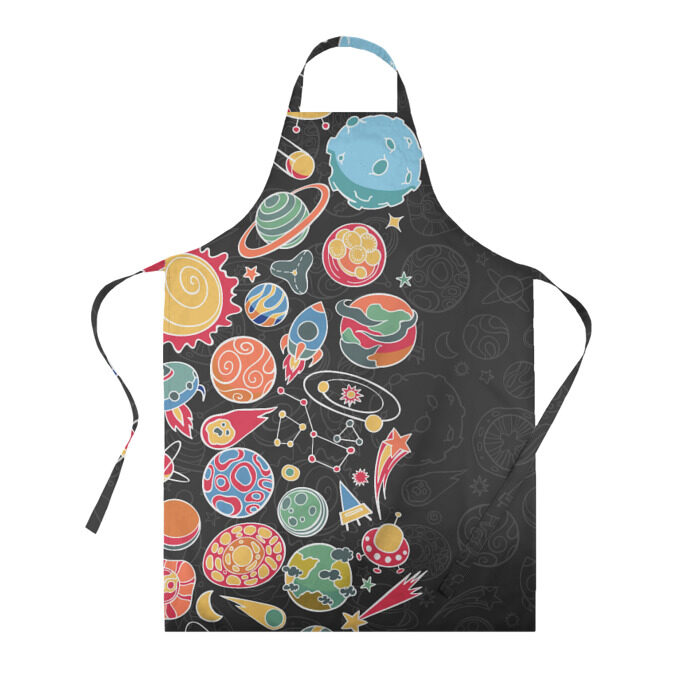 Фартук 3D space фото