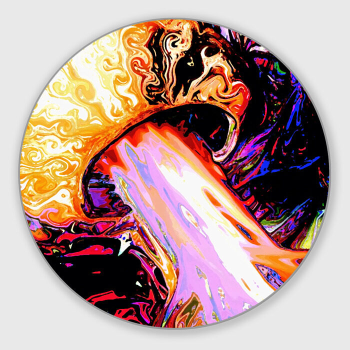 Коврик круглый Грибочек фото