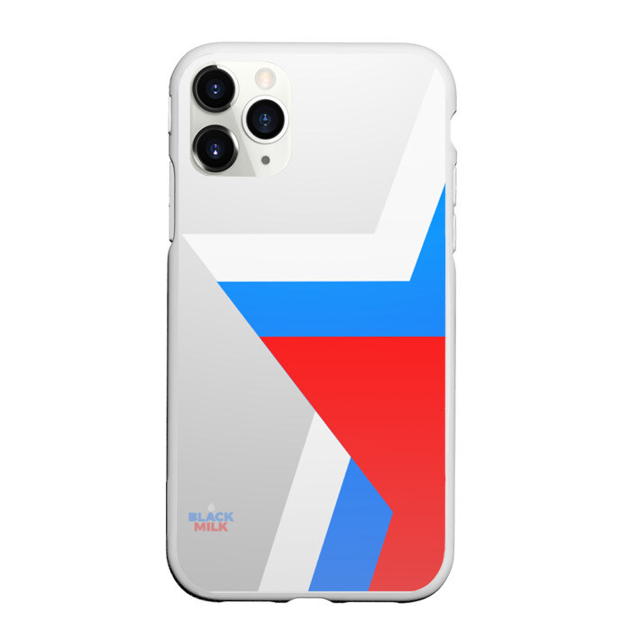 Чехол для iPhone 11 Pro матовый Звезда России фото