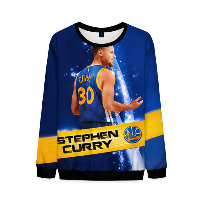 Мужской свитшот 3D Golden State Warriors 8 фото
