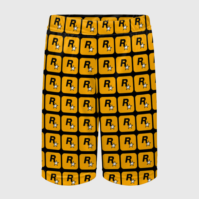 Детские спортивные шорты 3D Rockstar фото