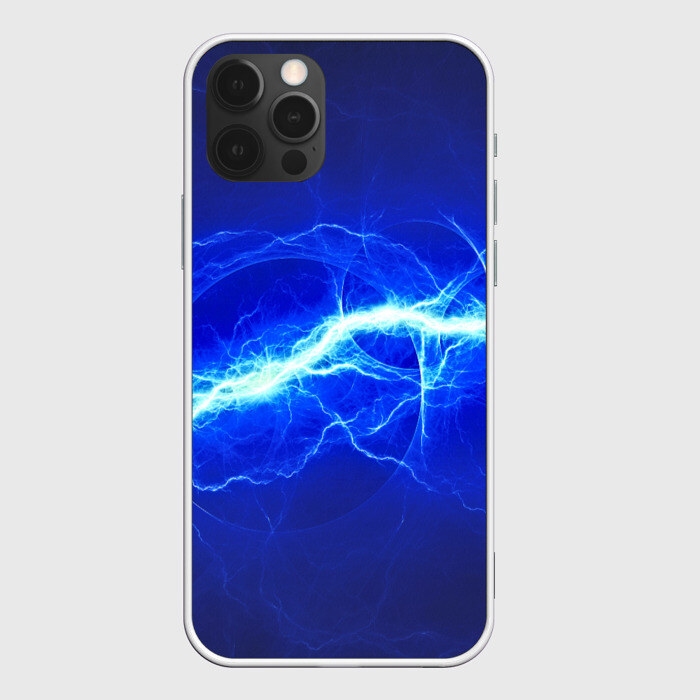 Чехол для iPhone 12 Pro Max electricity фото