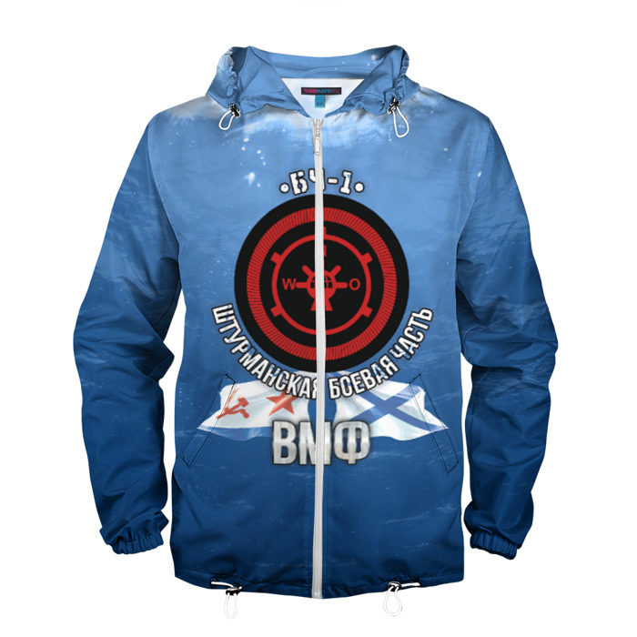 Мужская ветровка 3D БЧ-1 Штурманская боевая часть фото