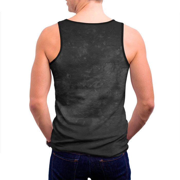 Мужская майка 3D Его величество Денис фото