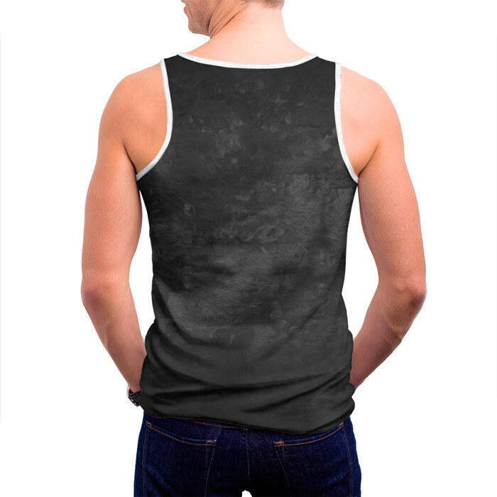 Мужская майка 3D Его величество Денис фото