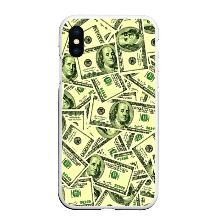 Чехол для iPhone XS Max матовый Benjamin Franklin фото