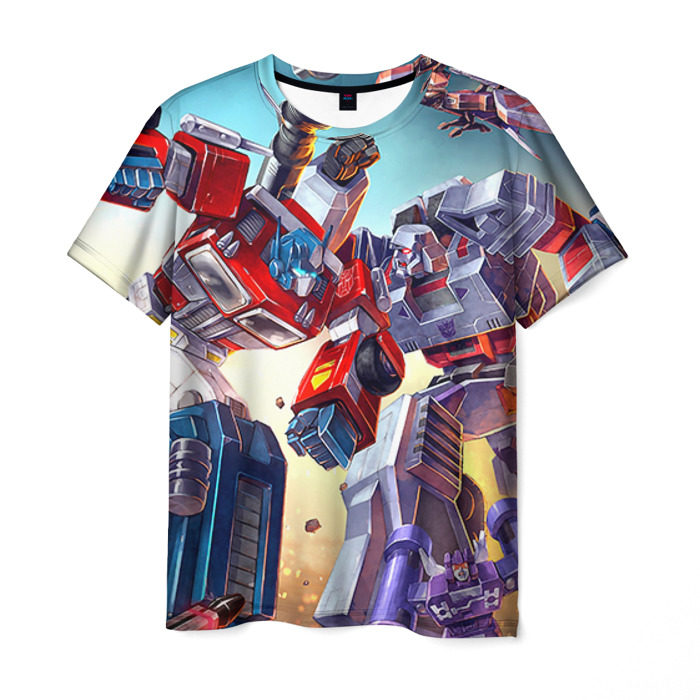 Мужская футболка 3D Трансформеры фото