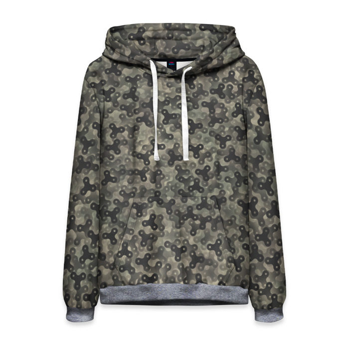 Мужская толстовка 3D Камуфляж со спиннерами фото