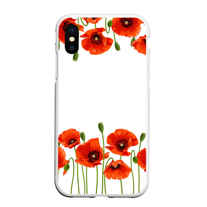 Чехол для iPhone XS Max матовый Маки фото