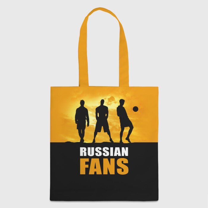 Сумка 3D повседневная Русские фанаты фото