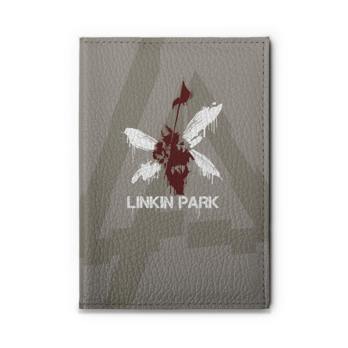 Обложка для автодокументов Linkin Park - Hybrid logos фото
