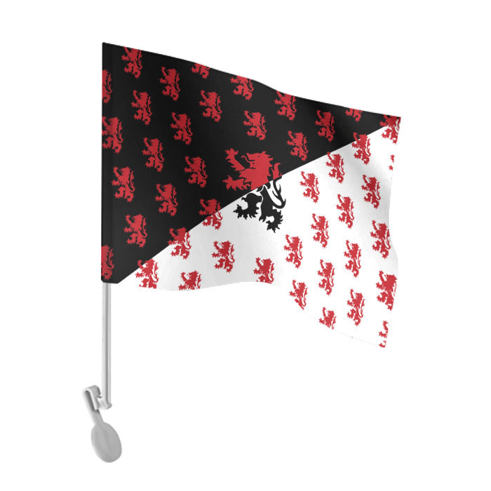 Флаг для автомобиля Лев герба Нидерландов фото