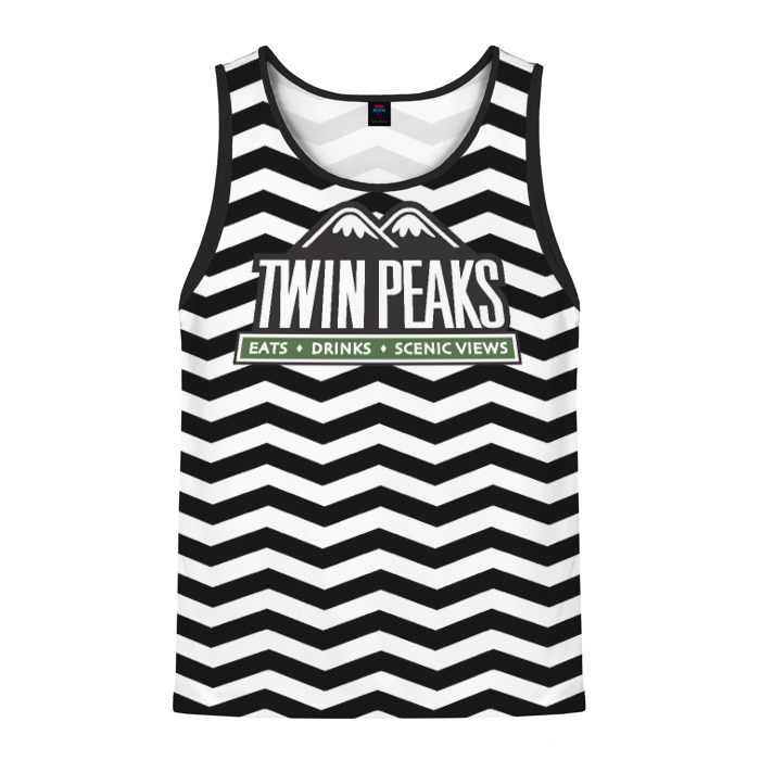 Мужская майка 3D TWIN PEAKS фото