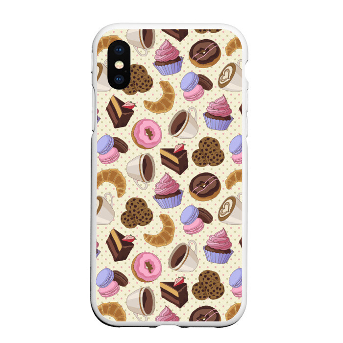 Чехол для iPhone XS Max матовый Радости и сладости 2 фото