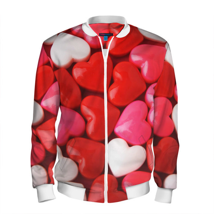 Мужской бомбер 3D Candy фото