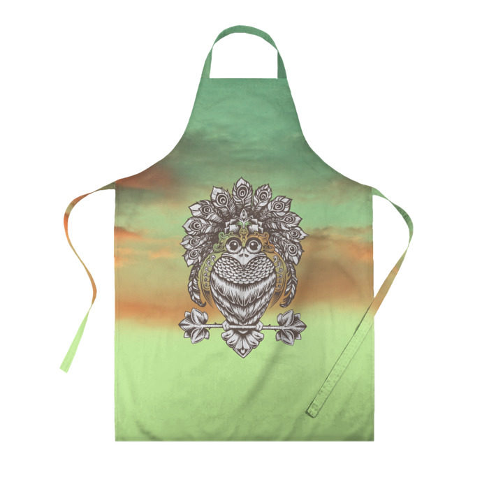 Фартук 3D Совушка фото