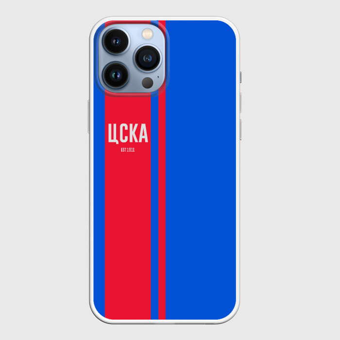Чехол для iPhone 13 Pro Max ЦСКА фото