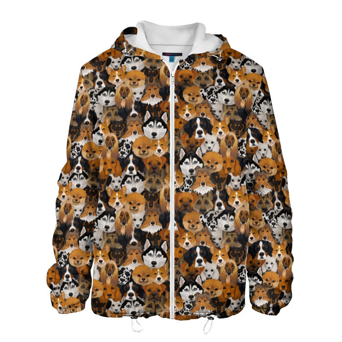 Мужская куртка 3D Рай фото