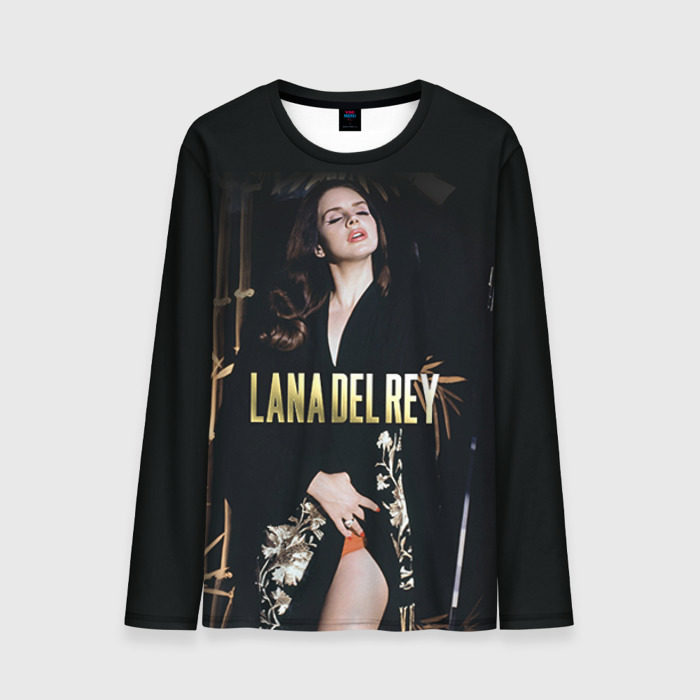 Мужской лонгслив 3D Lana Del Rey фото
