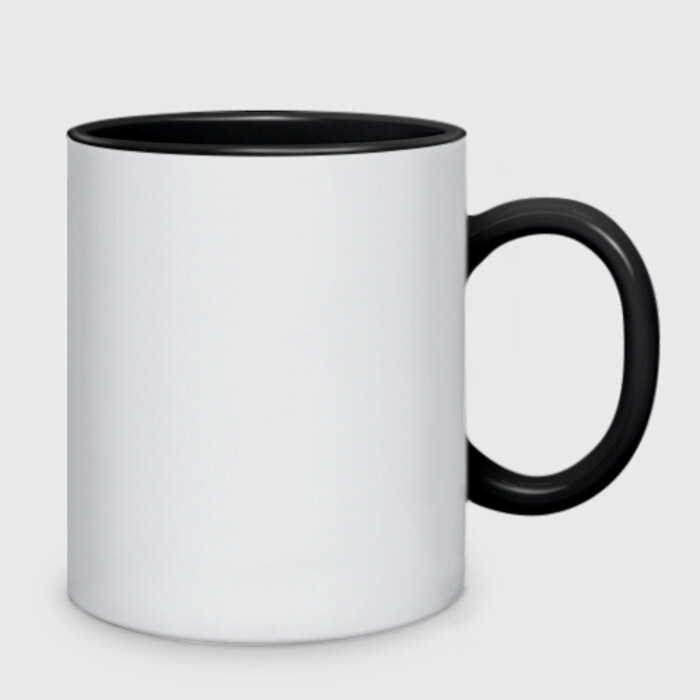 Кружка двухцветная Лучший папа на свете фото