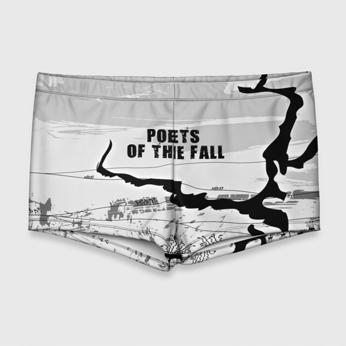 Мужские купальные плавки 3D Poets of the fall фото