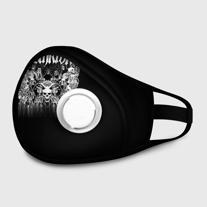 Маска из неопрена Metalocalypse (Dethklok) 8 фото