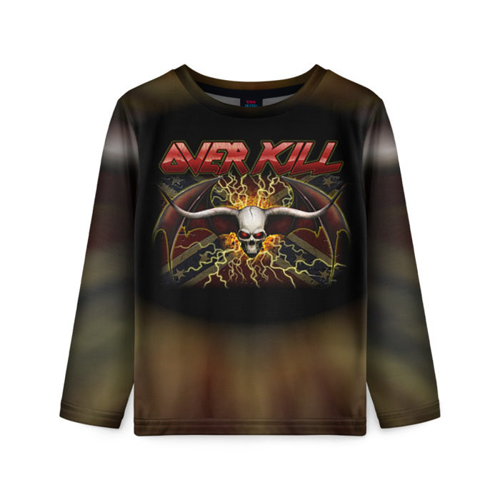 Детский лонгслив 3D Overkill 4 фото
