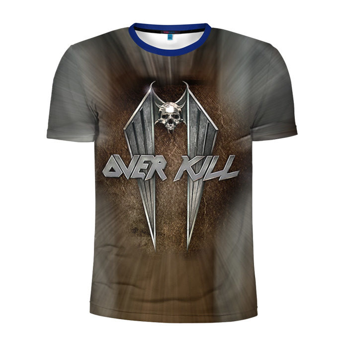 Мужская футболка 3D спортивная Overkill 7 фото