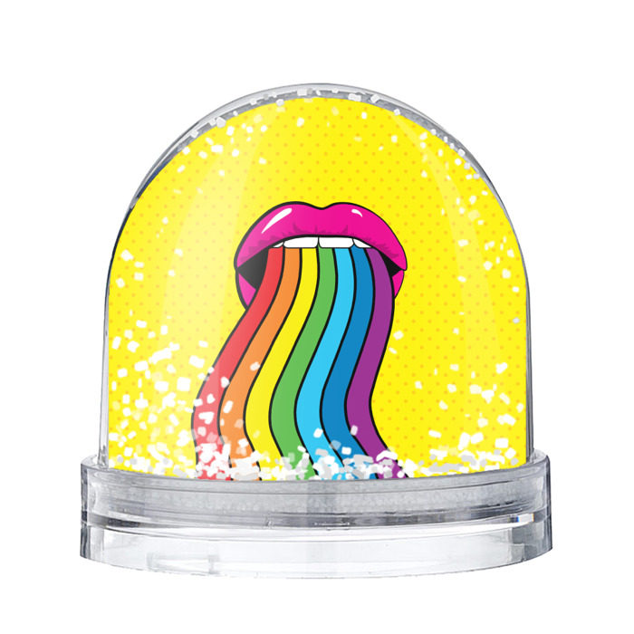 Снежный шар Pop art фото