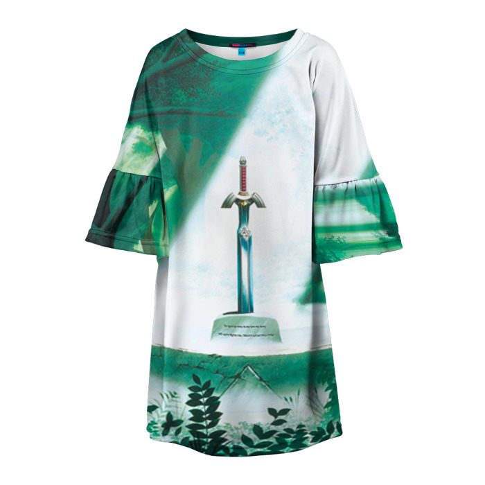 Детское платье 3D The Legend of Zelda фото