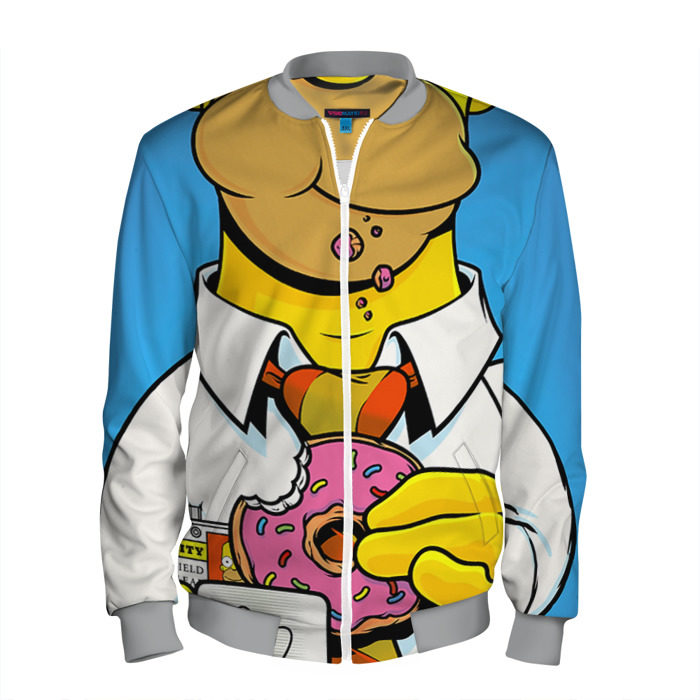 Мужской бомбер 3D Homer фото