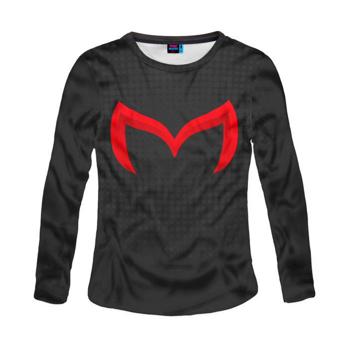 Женский лонгслив 3D New Mazda фото