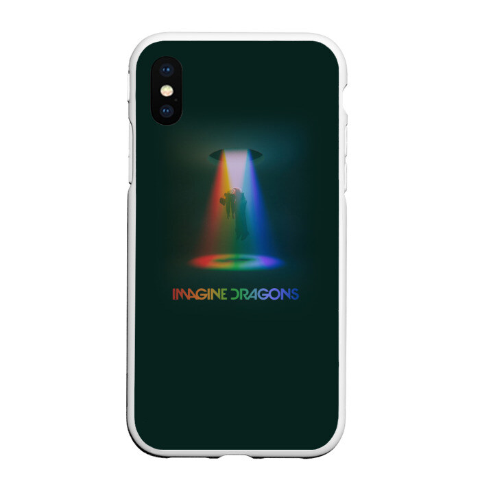 Чехол для iPhone XS Max матовый Imagine Dragons Light фото