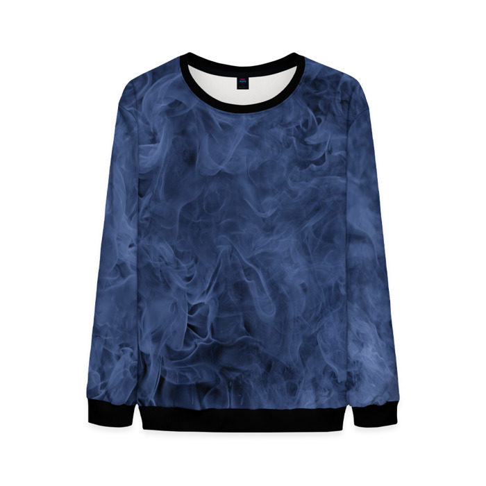 Мужской свитшот 3D Smoke фото